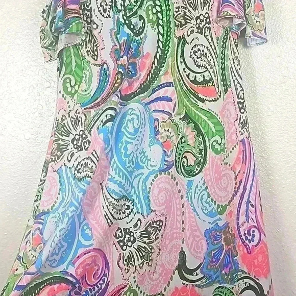 Lily Lane Petite Floral Dress - Picture 2 of 10